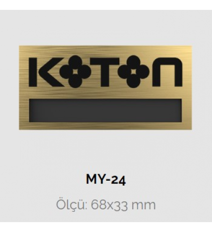 024-HZ-YAKA İSİMLİĞİ